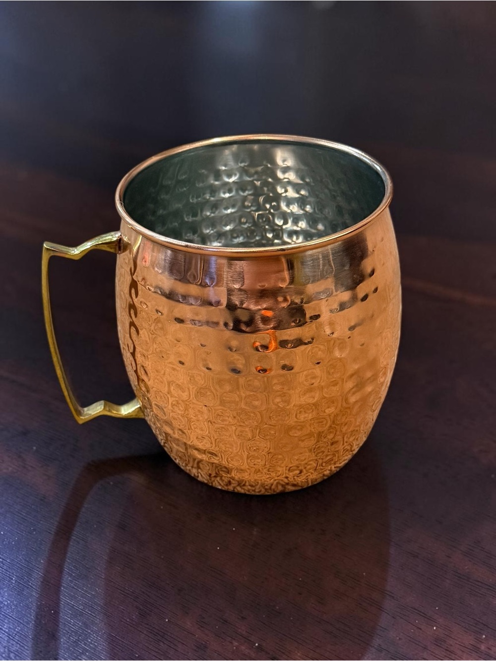CM96H Jumbo Hammered Copper Moscow Mule Mug, 96-Ounces